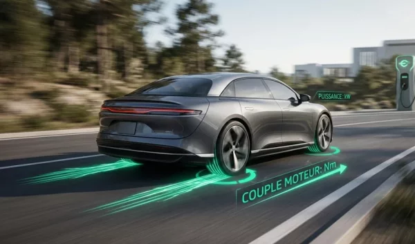 Couple et puissance : les différences en voiture électrique